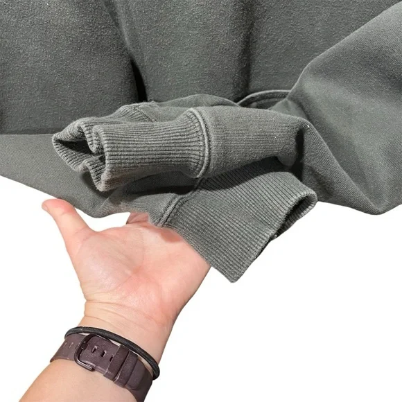 Carhartt Charcoal Grey Rain Defender Sweatshirt Hoodie 2XL - Picture 2 of 8